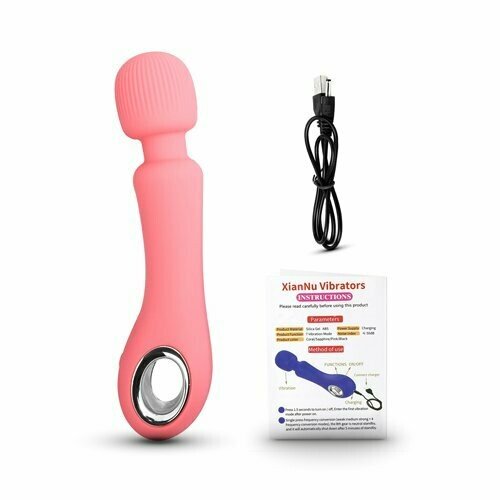 7 Speeds Rechargeable Silicone Covered Wand Massager |