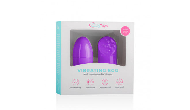 Easytoys Remote Control Vibrating Egg - Purple