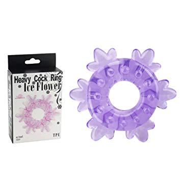 HEAVY COCK RING ICE FLOWER 