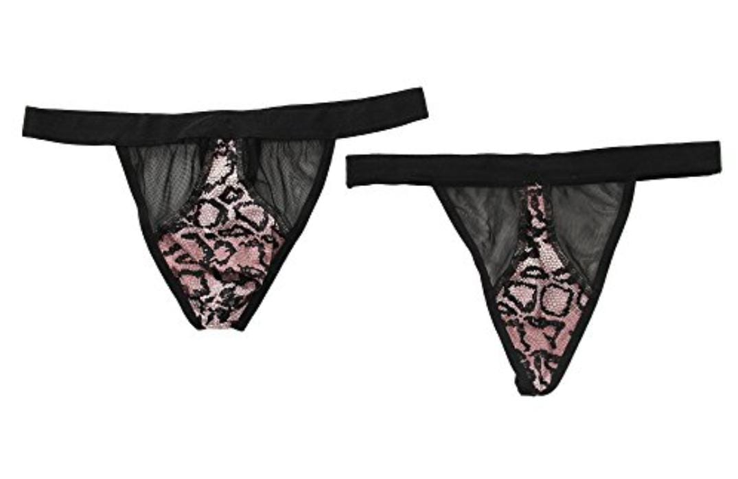 Alluring Animal Print Male G-String