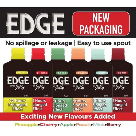 Edge Oral Jelly Male Enhancer - Sold in 5mg Sachets