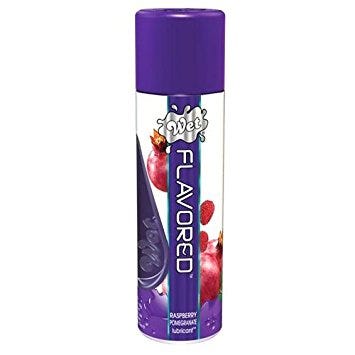 Raspberry Pomegranate Flavored Gel Lubricant