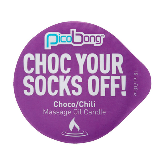 PICOBONG CHOCO & CHILI MASSAGE OIL CANDLE