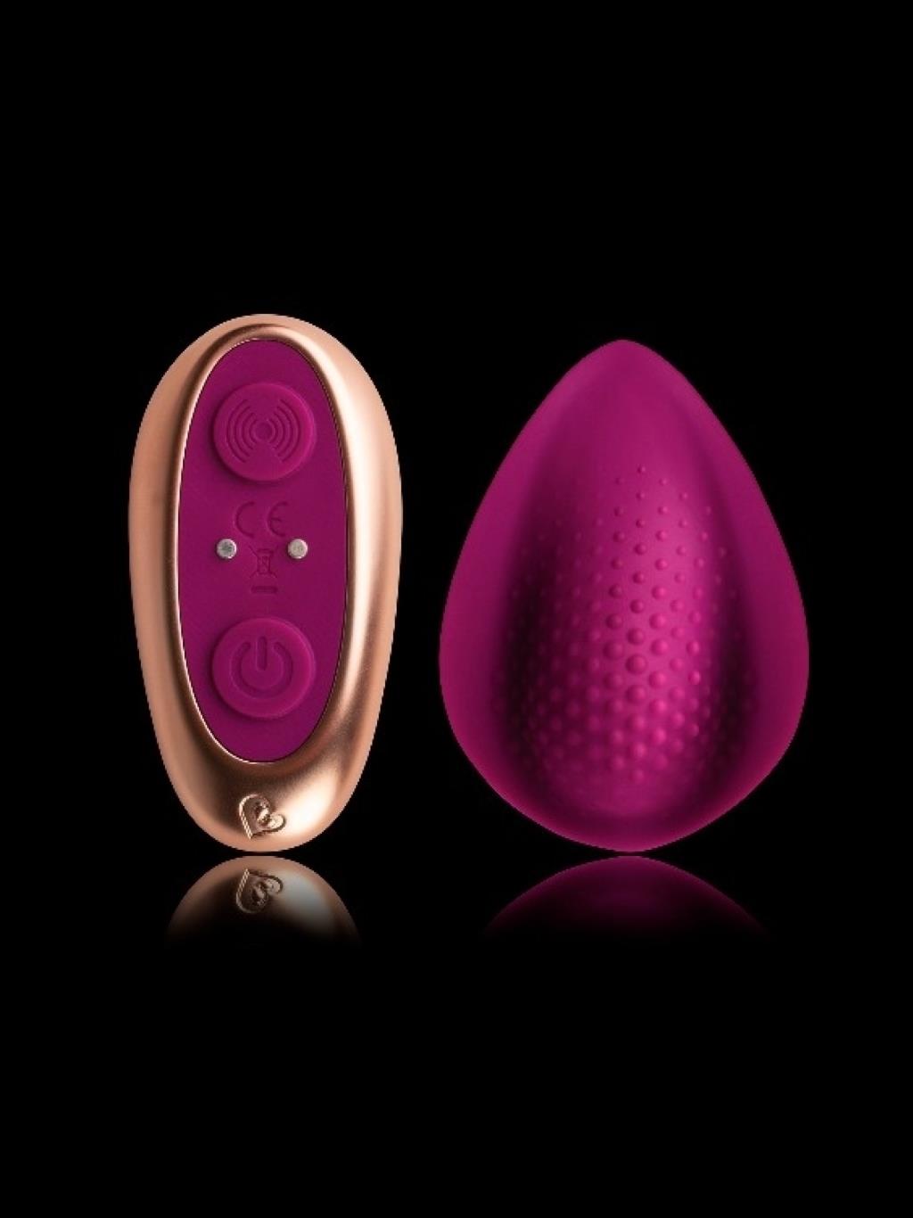 Rocks Off Knickerbocker Glory Rechargeable Silicone Clitoral Stimulator with Remote Control