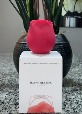 Happy Meeting Rose Sucker Vibrator