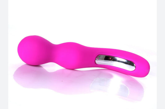 30 Frequency Curved Rechargeable Wand Massager