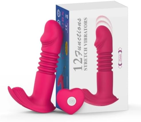 Telescopic Heating Clitoral Heating Rechargeable Vibrator