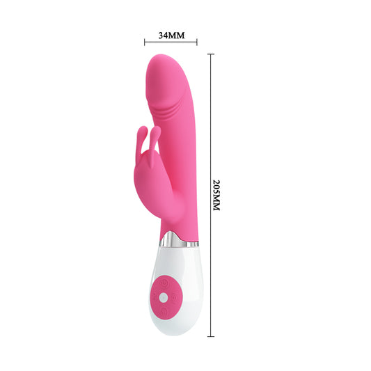 Pretty Love Gene 30 Functions Battery-Operated Rabbit Vibrator