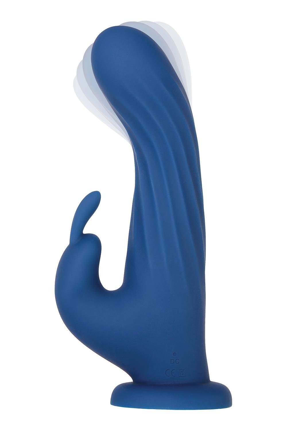 Wireless Rechargeable Rotation Vibrating Rabbit with Suction Bottom