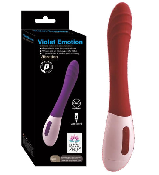 VIOLET EMOTION DUAL VIBRATION