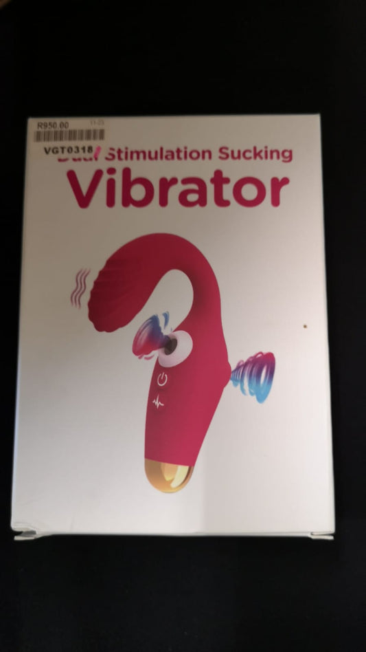 DUAL SUCKING  AND VIBRATING VIBE 