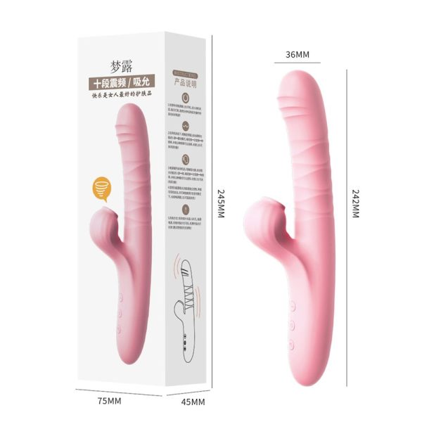  LILO Sucking Rabbit Vibrator (Pink)