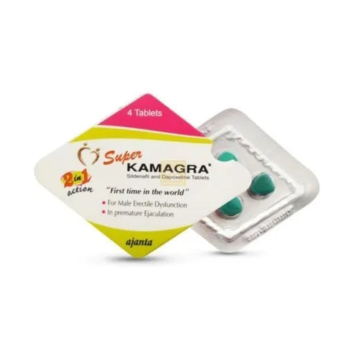 KAMAGRA SUPER 2-IN-1 TABLETS | 4 TABLETS