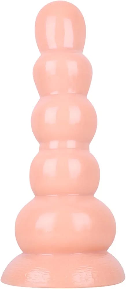 Silicone 140mm Bubble Dildo Anal Plug