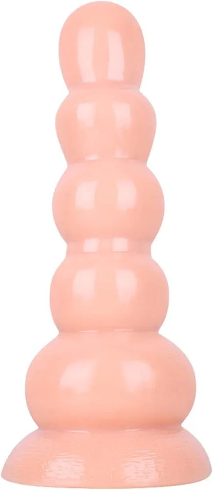 Silicone 140mm Bubble Dildo Anal Plug