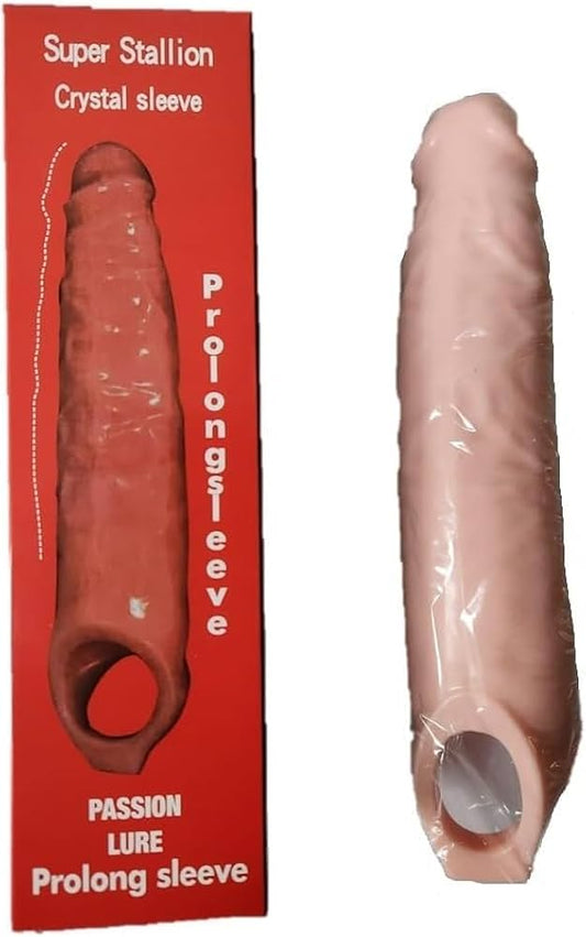 Stallion 230mm Silicone Penis Sleeve or Extender