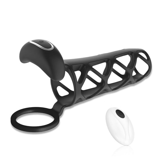 Rechargeable Remote Vibrating Cock Cage