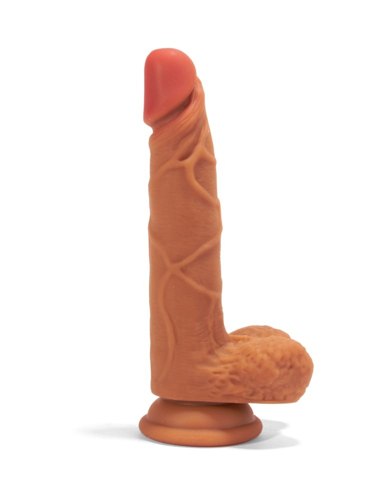 Double Layer 190mm Penis Shaped Dildo