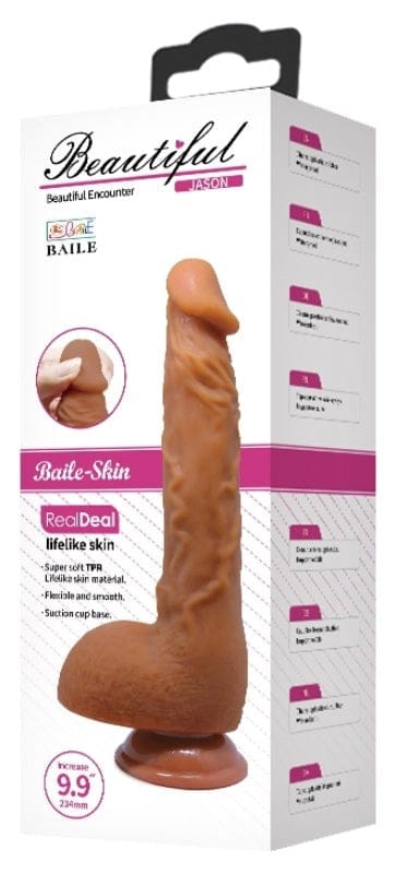 Beautiful™ Johnson 9.2” Life Like Skin Dildo