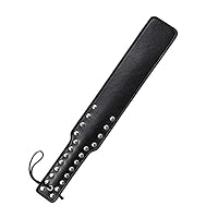 BDSM Pleather Spanking Paddle with Studs